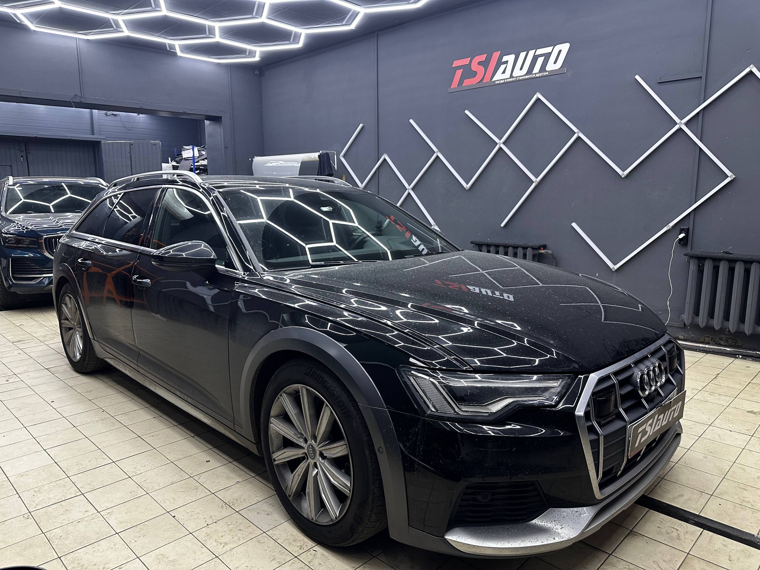 Шумоизоляция Audi A6 C8 в Краснодаре - пакет Элит