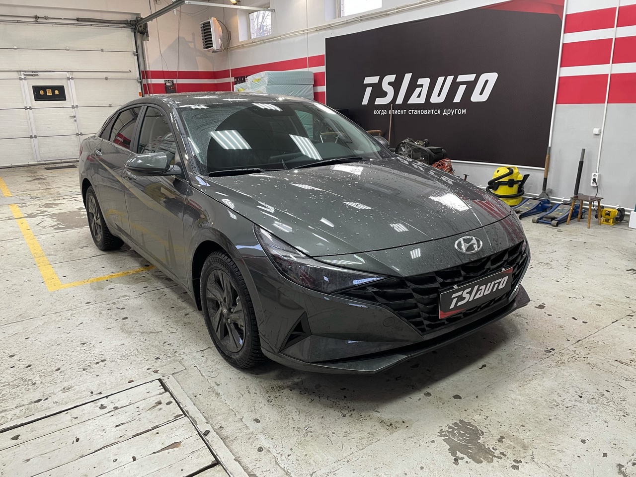 Шумоизоляция Hyundai Elantra в Краснодаре