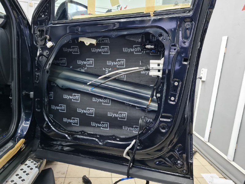 Двери 2 слой шумо-теплоизоляция Hyundai Palisade фото