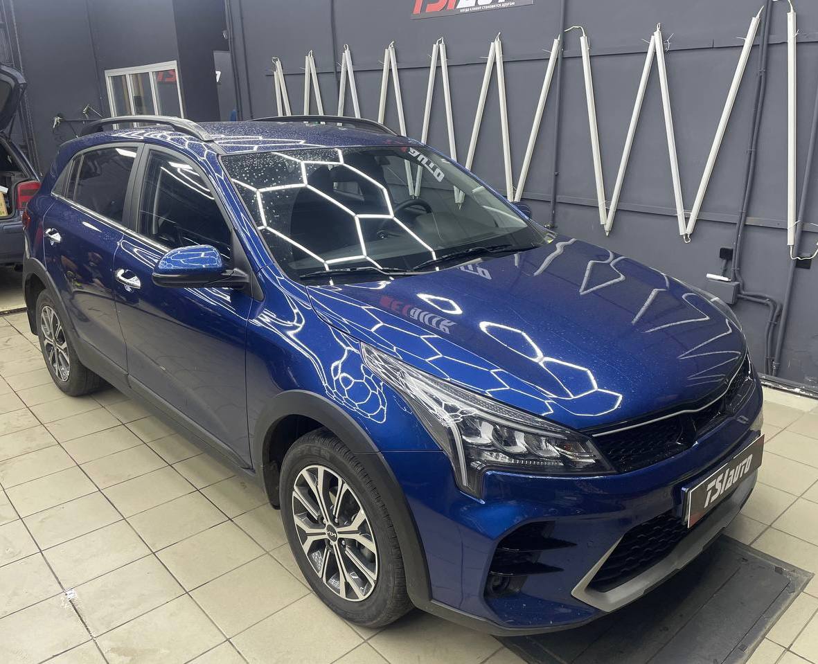 Полная шумоизоляция Kia Rio с арками в Краснодаре