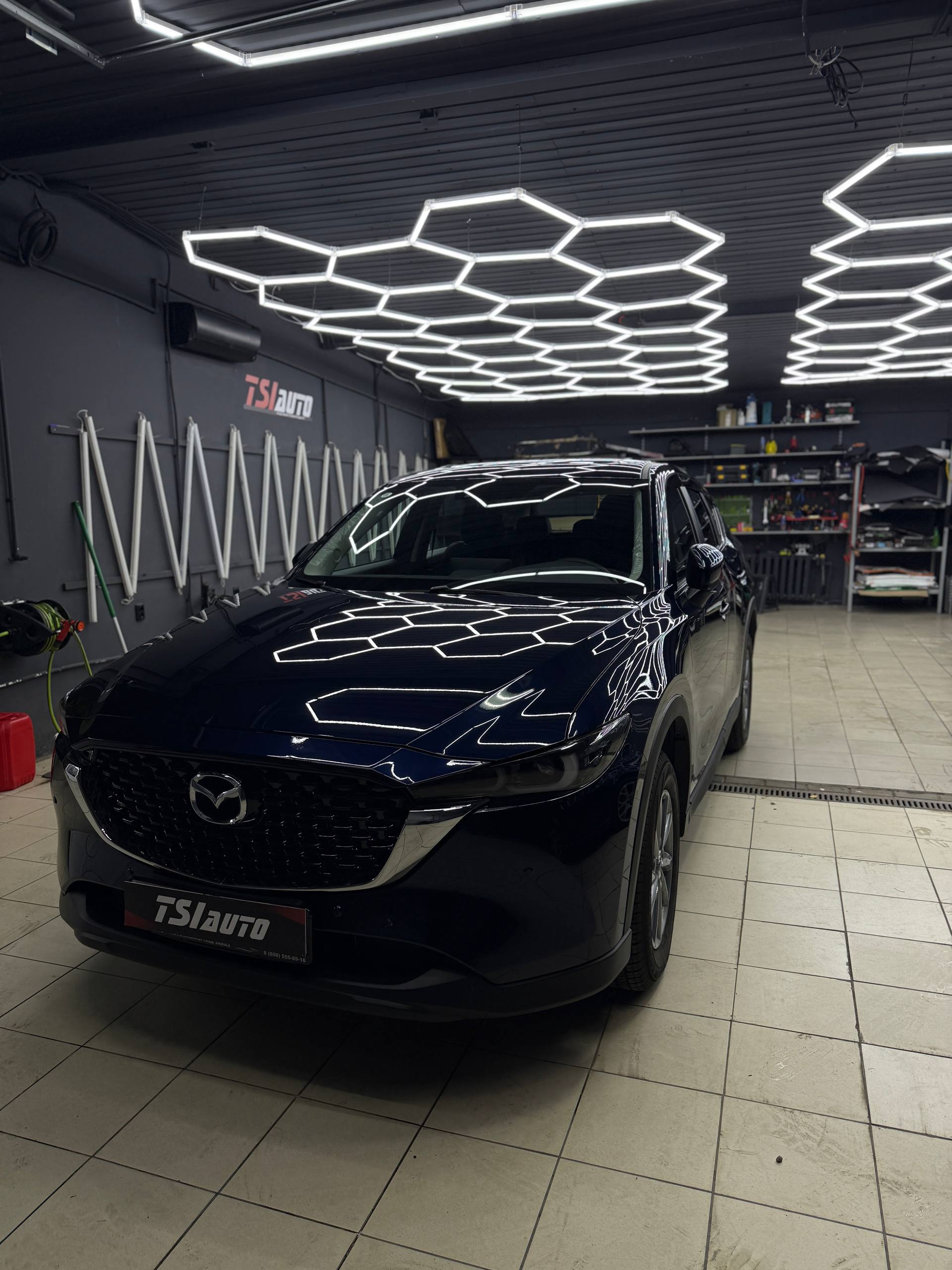 Полная оклейка пленкой Mazda CX-5 в Краснодаре