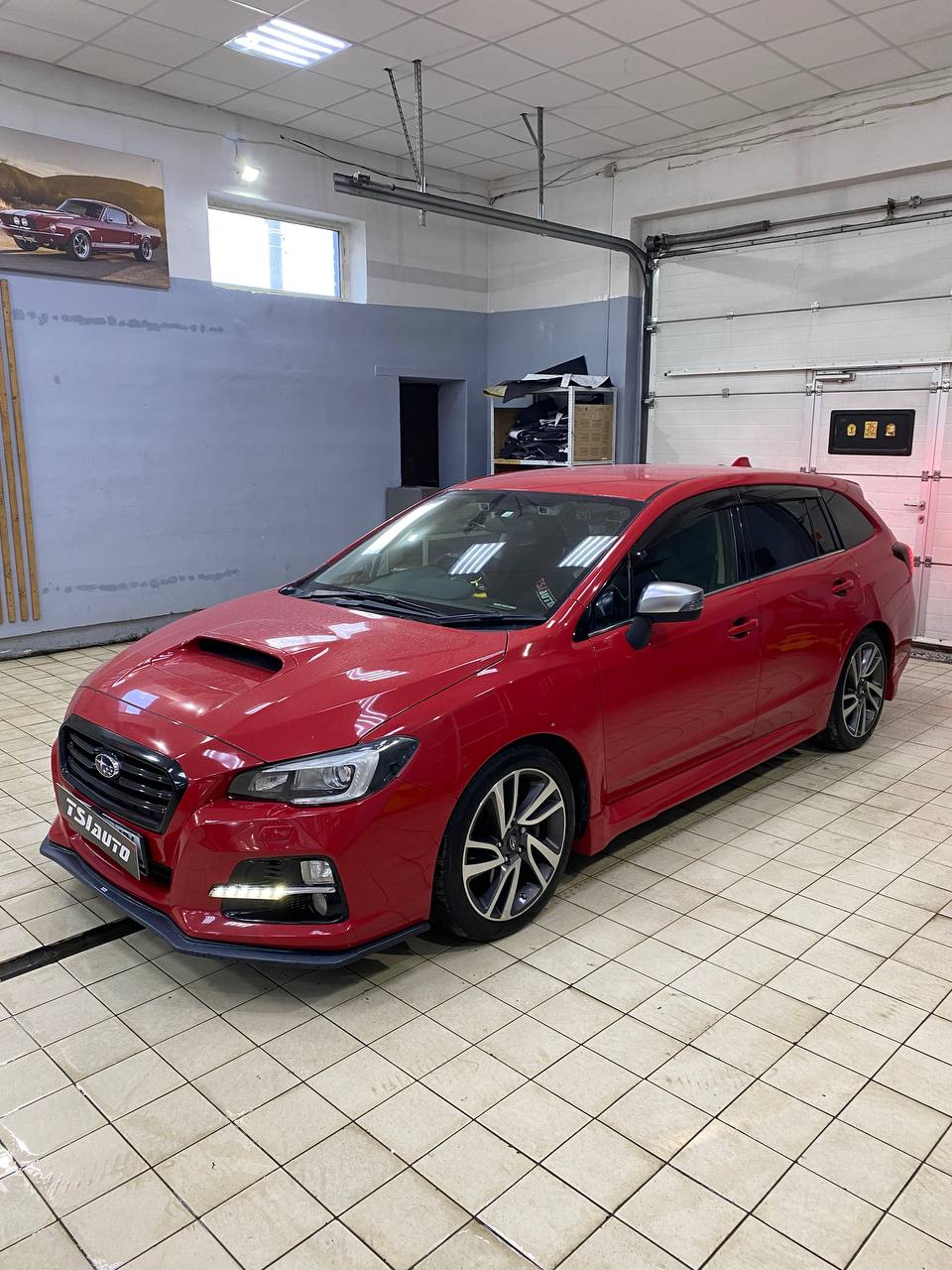 Subaru Levorg шумоизоляция арок в Краснодаре