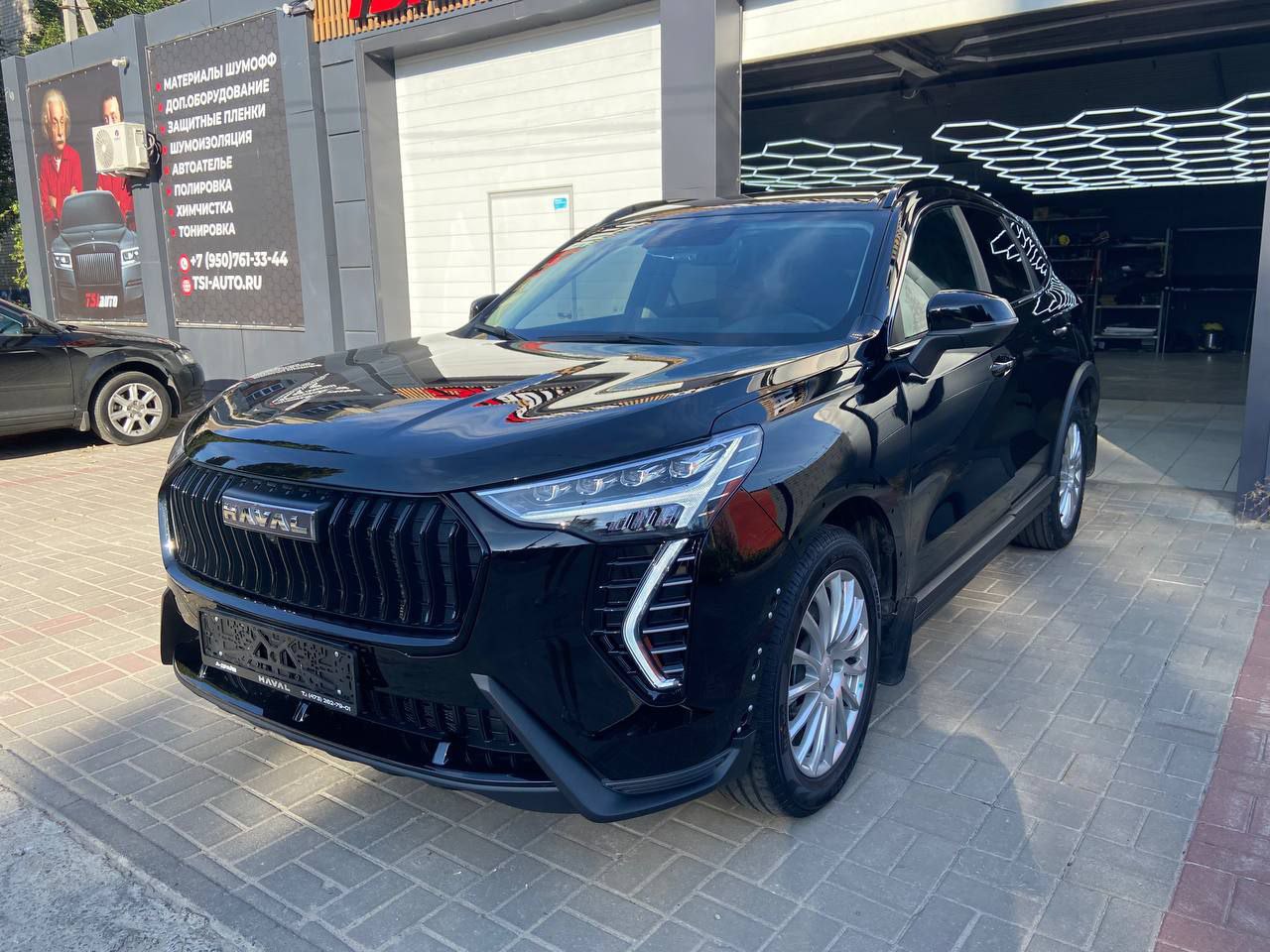 Haval Jolion полировка и нанесение керамики в Краснодаре